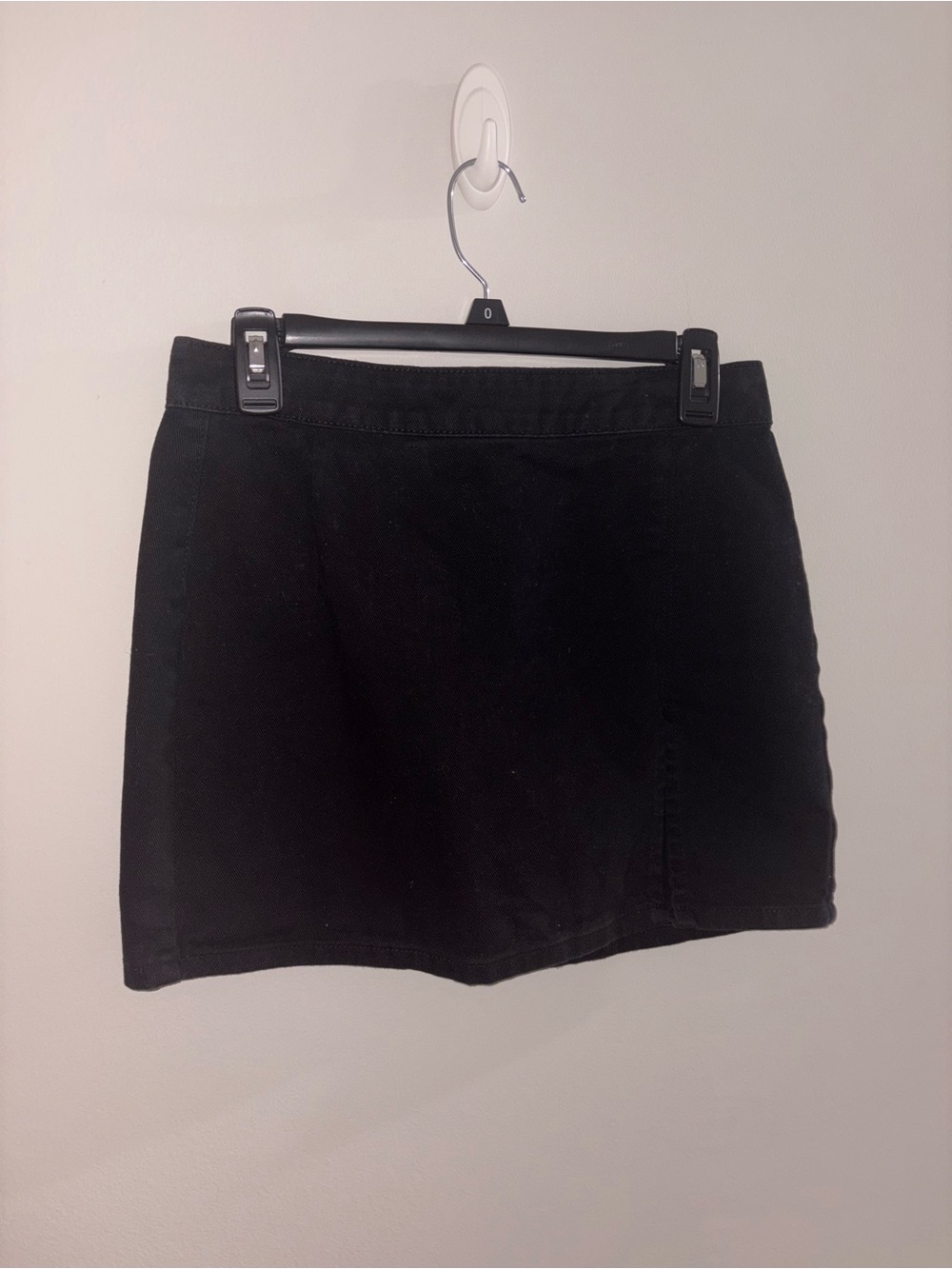 Lioness Black Mini Skirt with Branded Waist Label